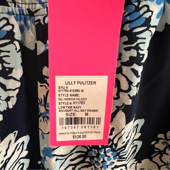 NWT Lilly Pulitzer Bal Harbor Palazzo Pants - Picture 2 of 4